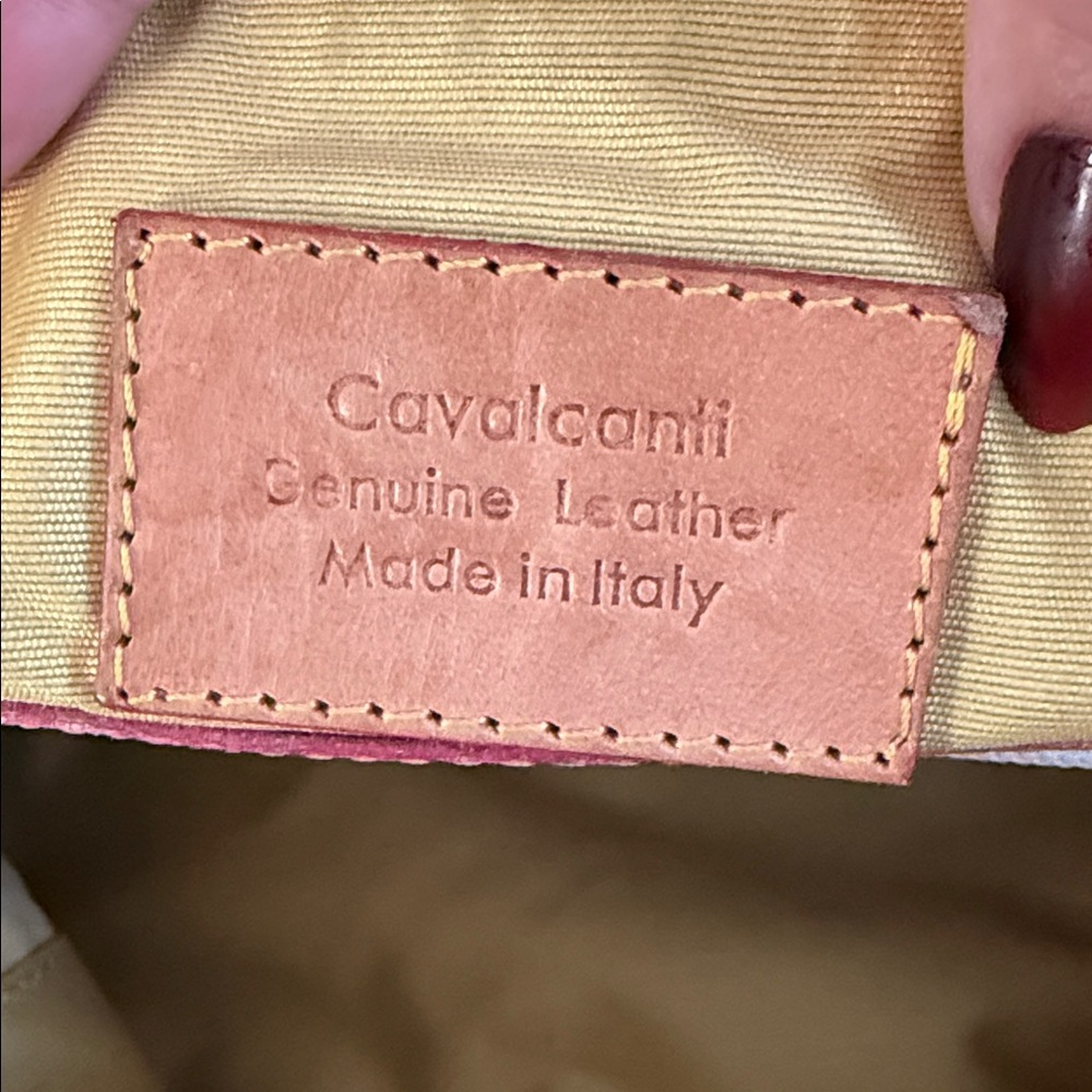 CAVALCANTI LEATHER FLORAL CROSSBODY PURSE - Picture 6 of 9